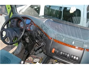 Daf CF 03.01-12.11 Inleg dashboard Interieurset aansluitend en pasgemaakt op he 16 -Teile - 1