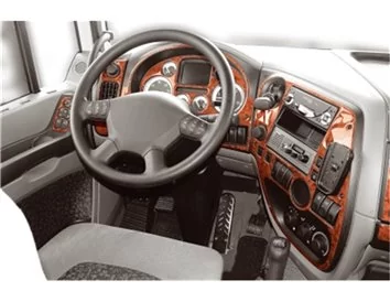 Daf XF 11.02-12.05 Inleg dashboard Interieurset aansluitend en pasgemaakt op he 18 -Teile - 1