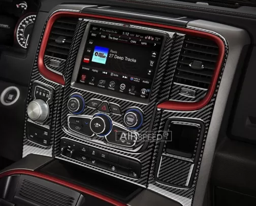 Dodge Ram 2016-2018 kit de garniture de tableau de bord intérieur complet avec écran tactile, avec sièges baquets avant, 65 pièc Dodge Ram 2016-2018 kit de garniture de tableau de bord intérieur complet avec écran tactile, avec sièges baquets avant, 65 pièc