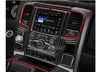 Dodge Ram 2016-2018 kit de garniture de tableau de bord intérieur complet avec écran tactile, avec sièges baquets avant, 65 pièc Dodge Ram 2016-2018 kit de garniture de tableau de bord intérieur complet avec écran tactile, avec sièges baquets avant, 65 pièc