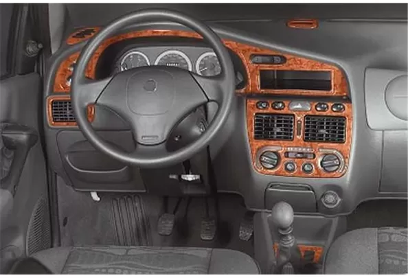 Fiat Palio Weekend 01.98-03.02 3D Interior Dashboard Trim Kit Dash Trim Dekor 12-Parts - 1 - Interior Dash Trim Kit Fiat Palio Weekend 01.98-03.02 3D Interior Dashboard Trim Kit Dash Trim Dekor 12-Parts - 1 - Interior Dash Trim Kit
