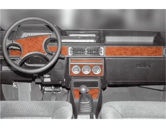 Fiat Tipo 01.91-05.95 Inleg dashboard Interieurset aansluitend en pasgemaakt op he 22 -Teile - 1