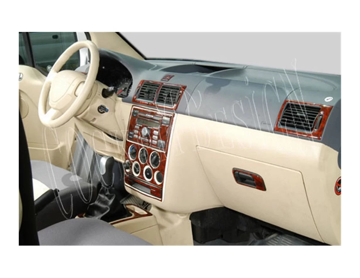 Ford Connect Delux 10.06-04.09 Kit de garniture de tableau de bord intérieur 3D Dash Trim Dekor 22-Parts - 1