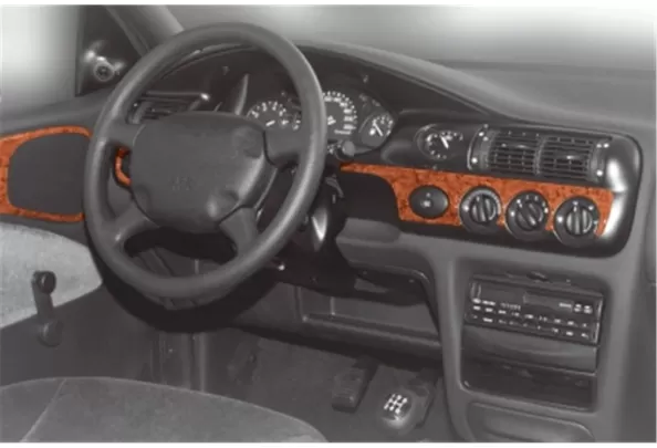 Ford Escord 02.95-02.00 3D Interior Dashboard Trim Kit Dash Trim Dekor 12-Parts - 1 - Interior Dash Trim Kit Ford Escord 02.95-02.00 3D Interior Dashboard Trim Kit Dash Trim Dekor 12-Parts - 1 - Interior Dash Trim Kit