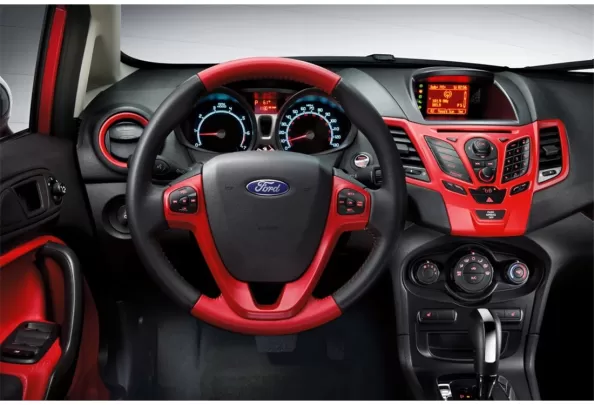 Ford Fiesta 2010-2017 3D Interior Dashboard Trim Kit Dash Trim Dekor 20-Parts - 1 - Interior Dash Trim Kit Ford Fiesta 2010-2017 3D Interior Dashboard Trim Kit Dash Trim Dekor 20-Parts - 1 - Interior Dash Trim Kit