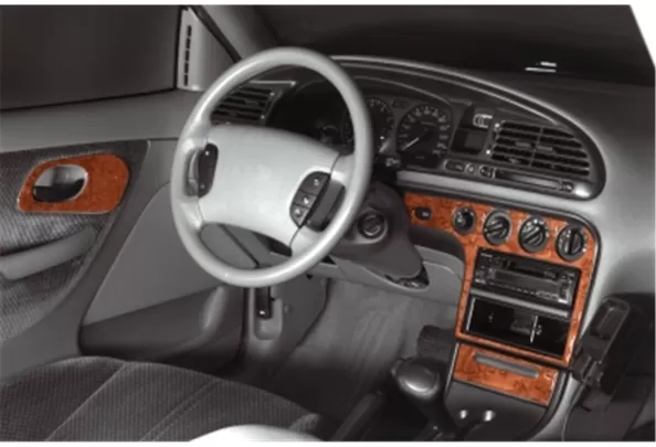 Ford Mondeo 03.93-09.96 3D Interior Dashboard Trim Kit Dash Trim Dekor 11-Parts - 1 - Interior Dash Trim Kit Ford Mondeo 03.93-09.96 3D Interior Dashboard Trim Kit Dash Trim Dekor 11-Parts - 1 - Interior Dash Trim Kit