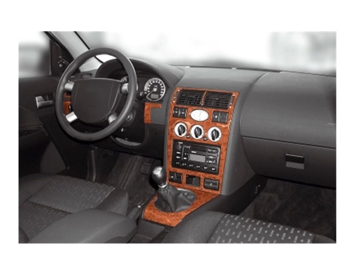 Ford Mondeo 10.00-05.03 3D Interior Dashboard Trim Kit Dash Trim Dekor 8-Parts - 1 - Interior Dash Trim Kit