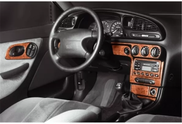 Ford Mondeo 10.96-09.00 3D Interior Dashboard Trim Kit Dash Trim Dekor 18-Parts - 1 - Interior Dash Trim Kit Ford Mondeo 10.96-09.00 3D Interior Dashboard Trim Kit Dash Trim Dekor 18-Parts - 1 - Interior Dash Trim Kit