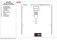 Audi A4 1999-2000 Volledige set, handgeschakelde versnellingsbak Interieur BD Dash Trim Kit - 1 Audi A4 1999-2000 Volledige set, handgeschakelde versnellingsbak Interieur BD Dash Trim Kit - 1