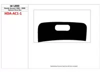 Honda Accord 1998-2000 glowe-box, 1 Jeu de pièces Intérieur BD Dash Trim Kit - 1