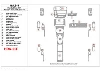 Boîte de vitesses manuelle Honda Civic 2001-2001, 4 portes, avec boîte à étincelles, ensemble de 21 pièces Kit de garniture de t Boîte de vitesses manuelle Honda Civic 2001-2001, 4 portes, avec boîte à étincelles, ensemble de 21 pièces Kit de garniture de t