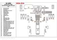 Honda Civic 2002-2002 Boîte de vitesses automatique, 2 ou 4 portes, avec boîte à étincelles, ensemble de 35 pièces Kit de garnit Honda Civic 2002-2002 Boîte de vitesses automatique, 2 ou 4 portes, avec boîte à étincelles, ensemble de 35 pièces Kit de garnit