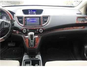 Honda CR-V 2012-UP c NAVI Interior BD Dash Trim Kit - 1