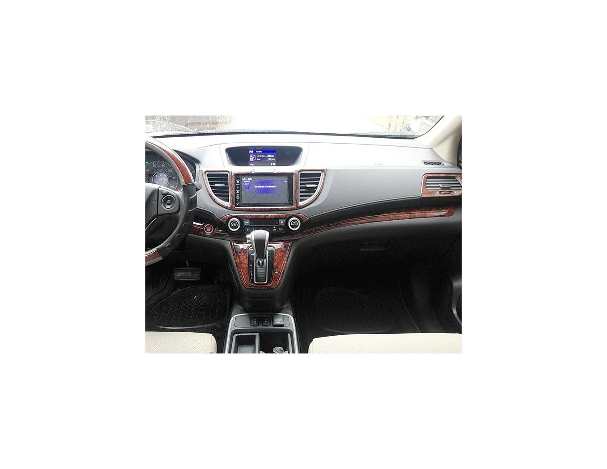Honda CR-V 2012-UP c NAVI Interieur BD Dash Trim Kit - 1