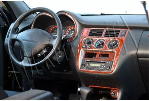 Honda HR-V 02.99-12.05 Kit de garniture de tableau de bord intérieur 3D Dash Trim Dekor 13-Parts - 1 Honda HR-V 02.99-12.05 Kit de garniture de tableau de bord intérieur 3D Dash Trim Dekor 13-Parts - 1