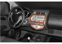 Honda Jazz 01.2002 Kit de garniture de tableau de bord intérieur 3D Dash Trim Dekor 7-Parts - 1 Honda Jazz 01.2002 Kit de garniture de tableau de bord intérieur 3D Dash Trim Dekor 7-Parts - 1