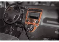 Honda Stream 04.01-12.05 Kit de garniture de tableau de bord intérieur 3D Dash Trim Dekor 4-Parts - 1 Honda Stream 04.01-12.05 Kit de garniture de tableau de bord intérieur 3D Dash Trim Dekor 4-Parts - 1