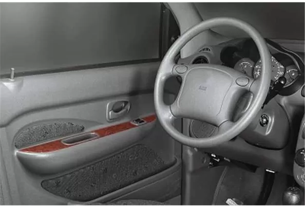 Hyundai Atos 03.98-06.06 Inleg dashboard Interieurset aansluitend en pasgemaakt op he 6-Teile - 1 Hyundai Atos 03.98-06.06 Inleg dashboard Interieurset aansluitend en pasgemaakt op he 6-Teile - 1