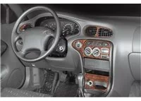 Hyundai Elantra 09.95-12.98 Kit de garniture de tableau de bord intérieur 3D Dash Trim Dekor 12-Parts - 1 Hyundai Elantra 09.95-12.98 Kit de garniture de tableau de bord intérieur 3D Dash Trim Dekor 12-Parts - 1