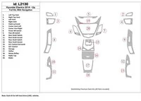 Hyundai Elantra 2014-UP Full Set, With NAVI Interior BD Dash Trim Kit - 1 - Interior Dash Trim Kit Hyundai Elantra 2014-UP Full Set, With NAVI Interior BD Dash Trim Kit - 1 - Interior Dash Trim Kit