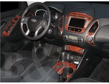 Kit de base Hyundai ix35 2010-UP, sans kit de garniture de tableau de bord intérieur NAVI BD - 1