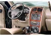 Hyundai Santafe 06.02-06.06 Kit de garniture de tableau de bord intérieur 3D Dash Trim Dekor 9-Parts - 1