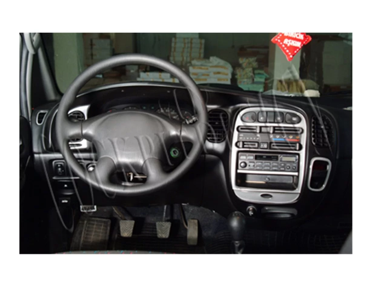 Hyundai Starex 01.01-12.07 3D Interior Dashboard Trim Kit Dash Trim Dekor 11-Parts - 1 - Interior Dash Trim Kit