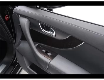 Infiniti FX 2009-UP Deuren Accent Interieur BD Dash Trim Kit - 1