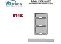 Infiniti QX56 2008-UP Overhead avec kit de garniture de tableau de bord intérieur BD pour toit ouvrant - 1 Infiniti QX56 2008-UP Overhead avec kit de garniture de tableau de bord intérieur BD pour toit ouvrant - 1
