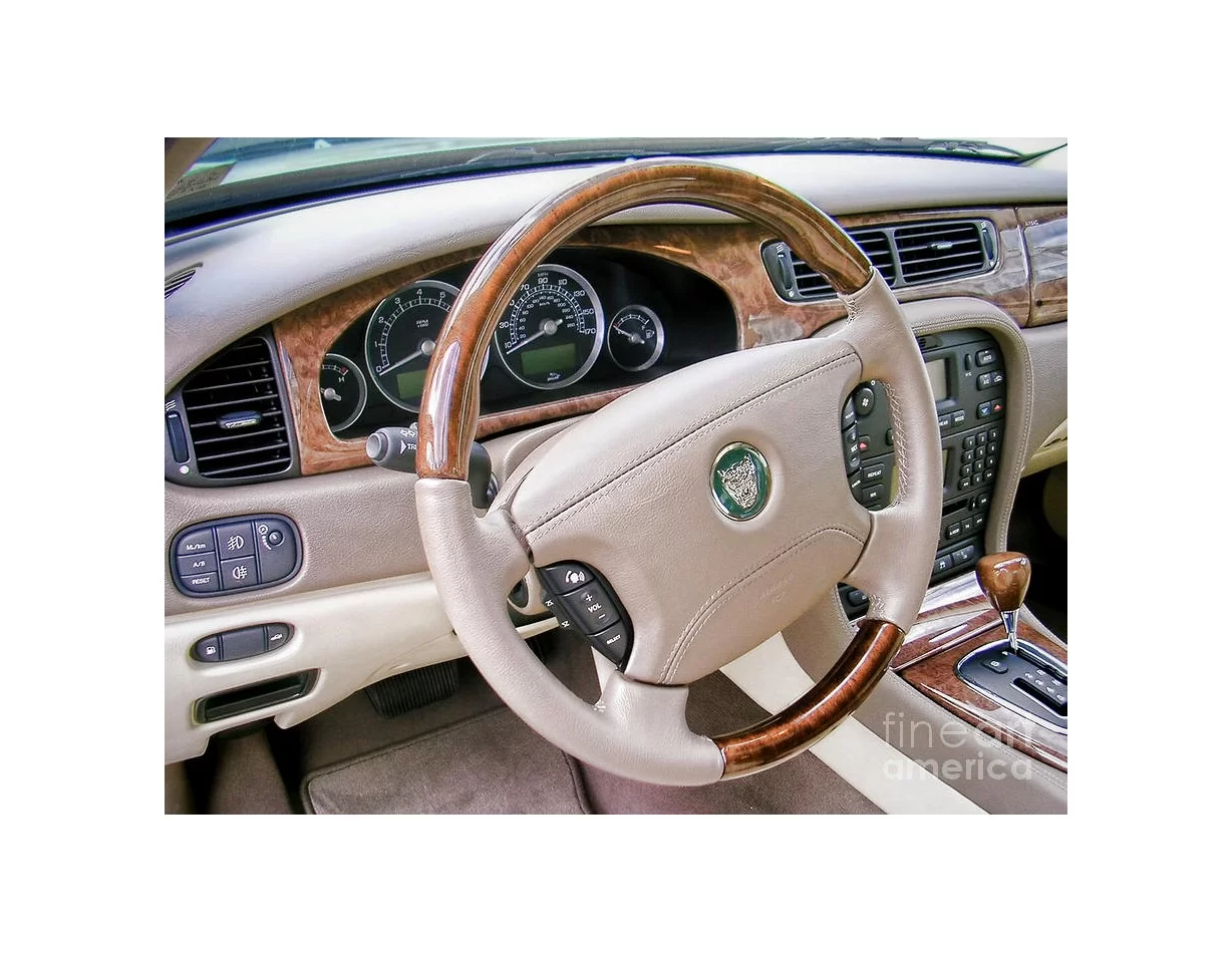 Jaguar XJ8 358 2007-2009, volledige set, automatische versnellingspook interieurdashboard trimkit - 1