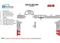 Audi TT 2001-2006 Toit souple-Coupé, 12 Pièces Set Intérieur BD Dash Trim Kit - 4 Audi TT 2001-2006 Toit souple-Coupé, 12 Pièces Set Intérieur BD Dash Trim Kit - 4