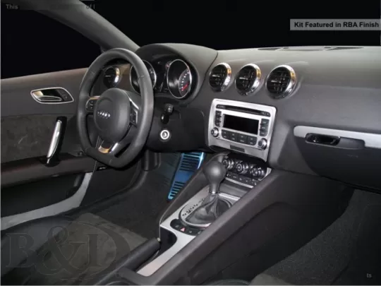 Audi TT 2007-2014 Ensemble complet, sans kit de garniture de tableau de bord intérieur NAVI BD - 1 Audi TT 2007-2014 Ensemble complet, sans kit de garniture de tableau de bord intérieur NAVI BD - 1