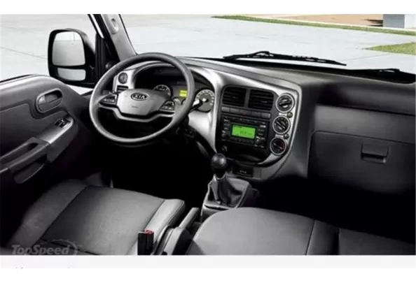Kia Bongo 05.2009 Kit de garniture de tableau de bord intérieur 3D Dash Trim Dekor 7-Parts - 1 Kia Bongo 05.2009 Kit de garniture de tableau de bord intérieur 3D Dash Trim Dekor 7-Parts - 1