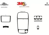 Kia Carens 10.00-06.02 3D Interior Dashboard Trim Kit Dash Trim Dekor 7-Parts - 2 - Interior Dash Trim Kit Kia Carens 10.00-06.02 3D Interior Dashboard Trim Kit Dash Trim Dekor 7-Parts - 2 - Interior Dash Trim Kit