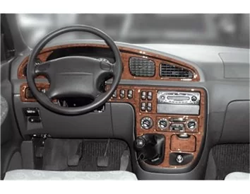 Kia Carnival 04.1999 Inleg dashboard Interieurset aansluitend en pasgemaakt op he 14 -Teile - 1