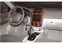 Kia Cerato LX HB 05.04-03.07 Kit de garniture de tableau de bord intérieur 3D Dash Trim Dekor 7-Parts - 1 Kia Cerato LX HB 05.04-03.07 Kit de garniture de tableau de bord intérieur 3D Dash Trim Dekor 7-Parts - 1