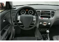 Kia Rio 11.06-12.10 Kit de garniture de tableau de bord intérieur 3D Dash Trim Dekor 5-Parts - 1 Kia Rio 11.06-12.10 Kit de garniture de tableau de bord intérieur 3D Dash Trim Dekor 5-Parts - 1
