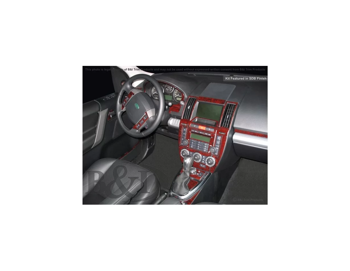 Land Rover Freelander 2 2008-UP Ensemble complet Intérieur BD Dash Trim Kit - 1