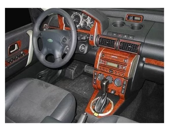 Land Rover Freelander II 01.04-12.06 Inleg dashboard Interieurset aansluitend en pasgemaakt op he 19 -Teile - 1