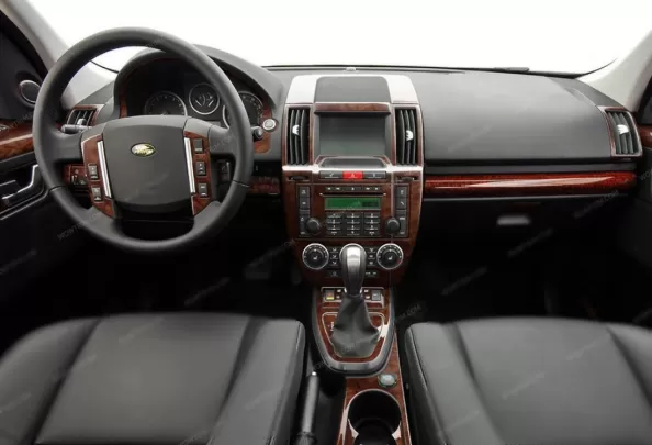 Land Rover Freelander2007-2015 Kit de garniture de tableau de bord intérieur 3D Décoration de tableau de bord 40 pièces - 1
