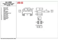 Land Rover Range Rover 1996-2002 46 HSE 2001-2002 Full Set, OEM Compliance, 14 Parts set Interior BD Dash Trim Kit - 1 - Interio Land Rover Range Rover 1996-2002 46 HSE 2001-2002 Full Set, OEM Compliance, 14 Parts set Interior BD Dash Trim Kit - 1 - Interio