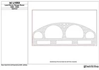 Land Rover Range Rover 1996-2002 Cluster, 1 Pc Interior BD Dash Trim Kit - 1 - Interior Dash Trim Kit Land Rover Range Rover 1996-2002 Cluster, 1 Pc Interior BD Dash Trim Kit - 1 - Interior Dash Trim Kit