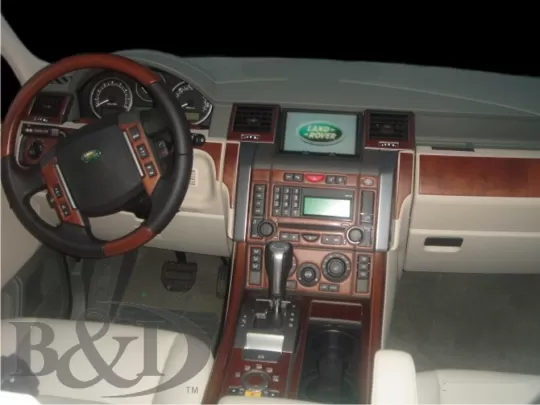 Land Rover Range Rover Sport 2005-2009 Kit complet de garnitures de tableau de bord intérieur BD - 1 Land Rover Range Rover Sport 2005-2009 Kit complet de garnitures de tableau de bord intérieur BD - 1