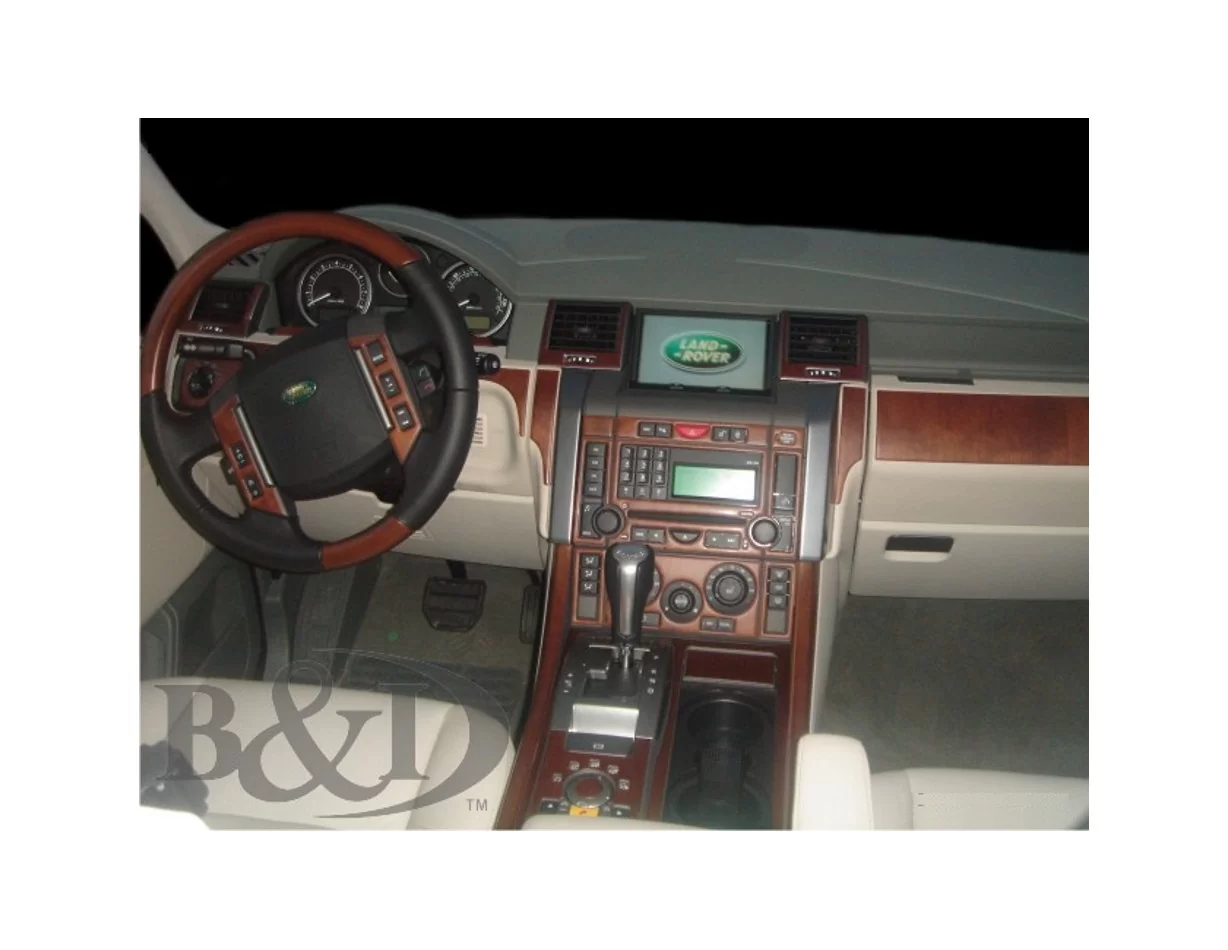 Land Rover Range Rover Sport 2005-2009 Full Set Interior BD Dash Trim Kit - 1 - Interior Dash Trim Kit