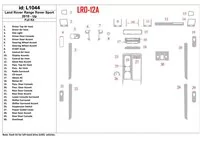 Land Rover Range Rover Sport 2010-UP Ensemble complet Intérieur BD Dash Trim Kit - 1 Land Rover Range Rover Sport 2010-UP Ensemble complet Intérieur BD Dash Trim Kit - 1