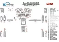 Ensemble complet Lexus RX 400H 2006-UP, vitesse automatique, avec kit de garniture de tableau de bord BD intérieur de navigation Ensemble complet Lexus RX 400H 2006-UP, vitesse automatique, avec kit de garniture de tableau de bord BD intérieur de navigation