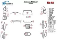 Mazda CX-5 2012-UP Kit complet de garnitures de tableau de bord intérieur BD - 1 Mazda CX-5 2012-UP Kit complet de garnitures de tableau de bord intérieur BD - 1