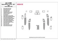 Mazda Milenia 1997-1998 Full Set, OEM Compliance, 20 Parts set Interior BD Dash Trim Kit - 1 - Interior Dash Trim Kit Mazda Milenia 1997-1998 Full Set, OEM Compliance, 20 Parts set Interior BD Dash Trim Kit - 1 - Interior Dash Trim Kit