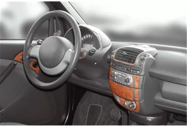 Mcc Smart Smart 07.1998 Inleg dashboard Interieurset aansluitend en pasgemaakt op he 22 -Teile - 1 Mcc Smart Smart 07.1998 Inleg dashboard Interieurset aansluitend en pasgemaakt op he 22 -Teile - 1
