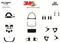 Mcc Smart Smart 07.1998 Inleg dashboard Interieurset aansluitend en pasgemaakt op he 22 -Teile - 2 Mcc Smart Smart 07.1998 Inleg dashboard Interieurset aansluitend en pasgemaakt op he 22 -Teile - 2